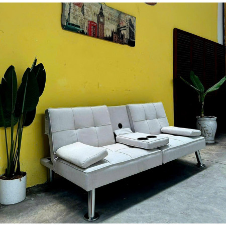 Rosevera : Ghế Sofa Ngã Thành Giường + Tích Hợp Ổ Điện , USB